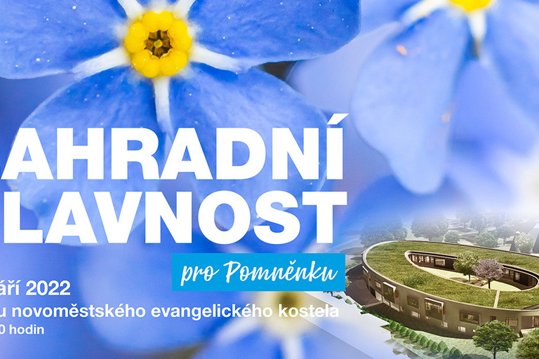 Zahradní slavnost pro Pomněnku