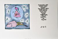 K 16 - Zdeněk Šorm - Mt 1, 18-25, rozměr: 42x30 cm. Vyvolávací cena: 2.500,- Kč